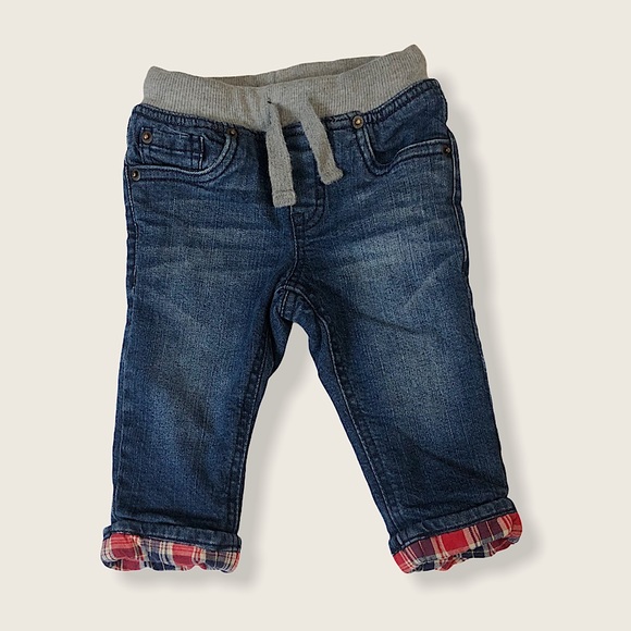 Cat & Jack Bottoms Cat And Jack Infant Boys Lined Jeans 2m Poshmark